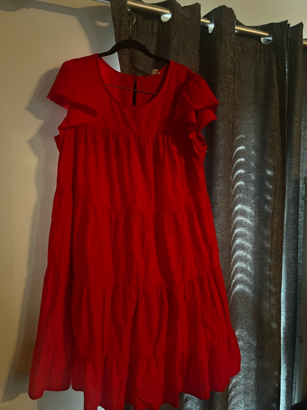 Red Babydoll Dress